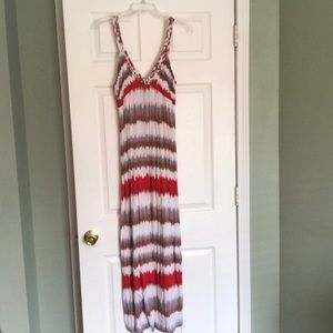 Stripped Maxi Dress